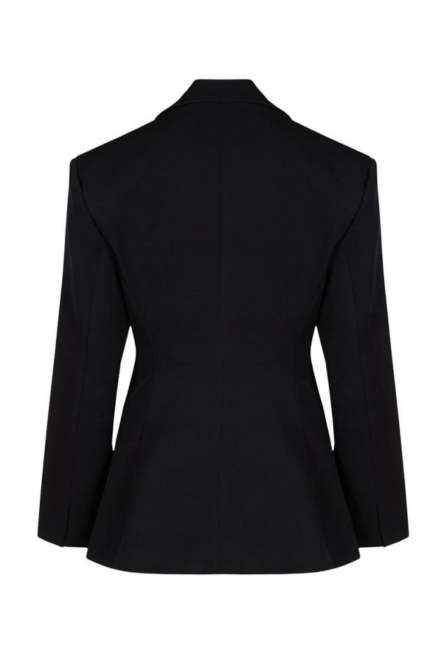 Jane Siyah Blazer Ceket