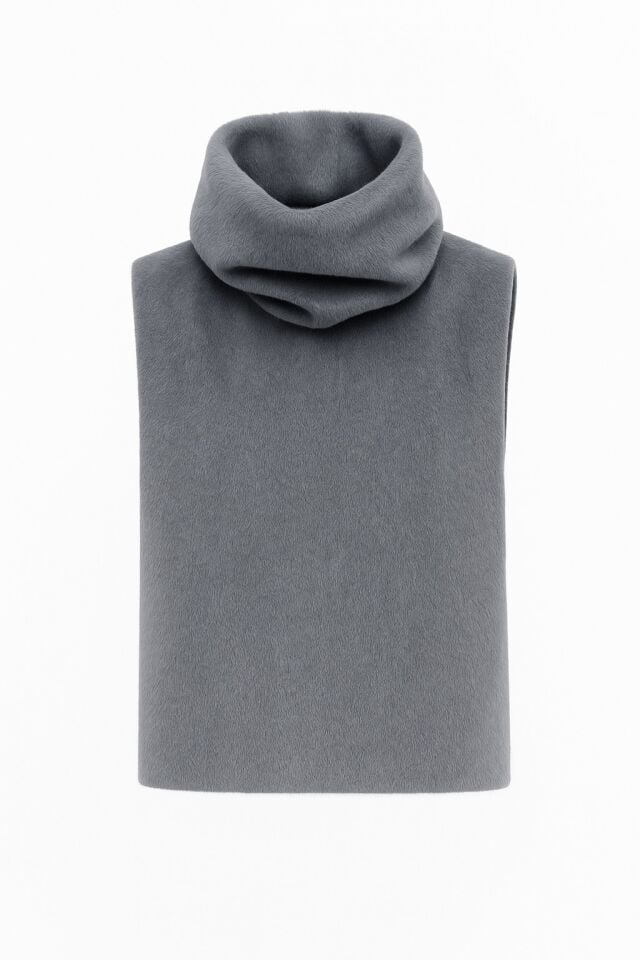 Cozy Suni Fox Kürk Pelerin