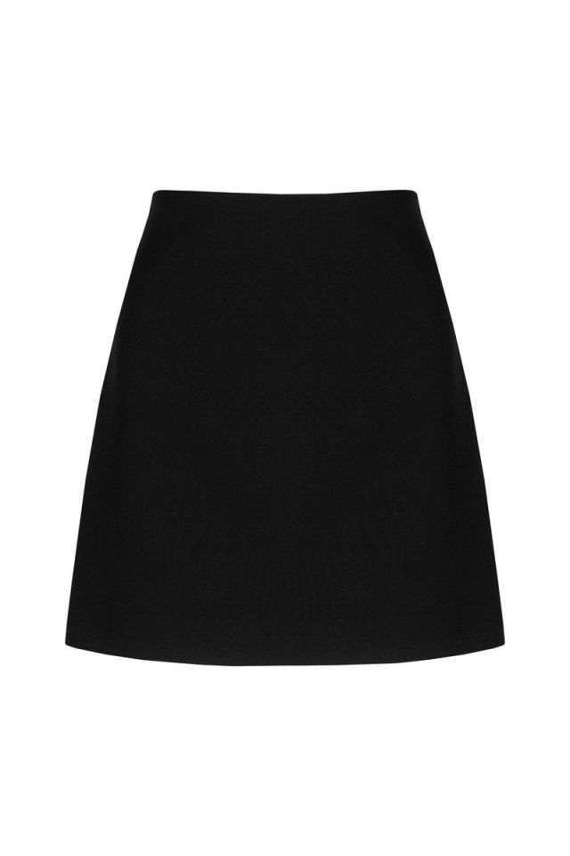 Jane Siyah Mini Etek 38