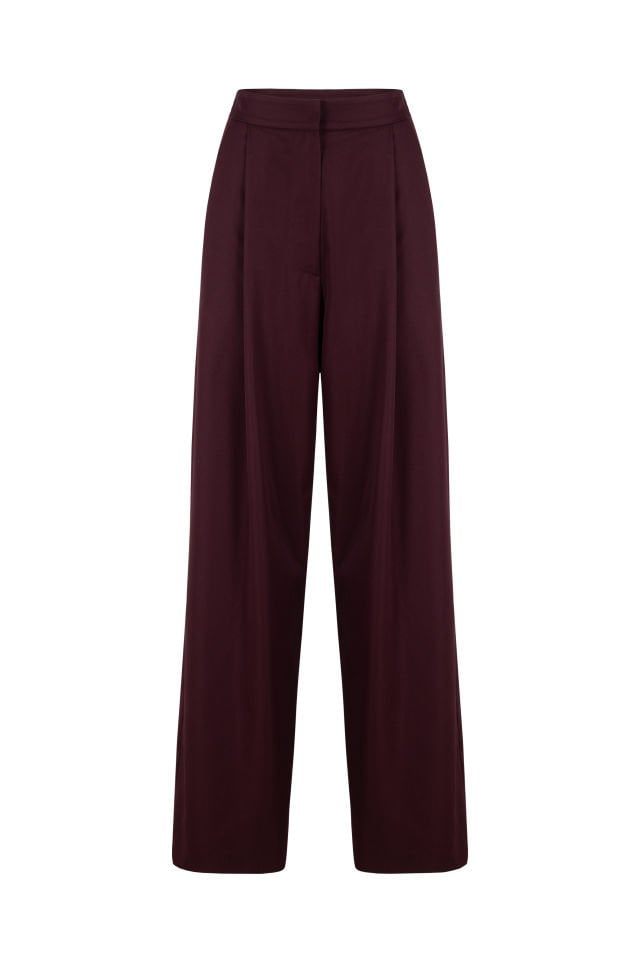 Hera Bordo Pantolon