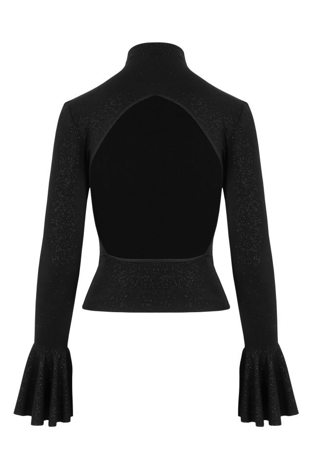 Luna Sırt Dekolteli Jarse Body