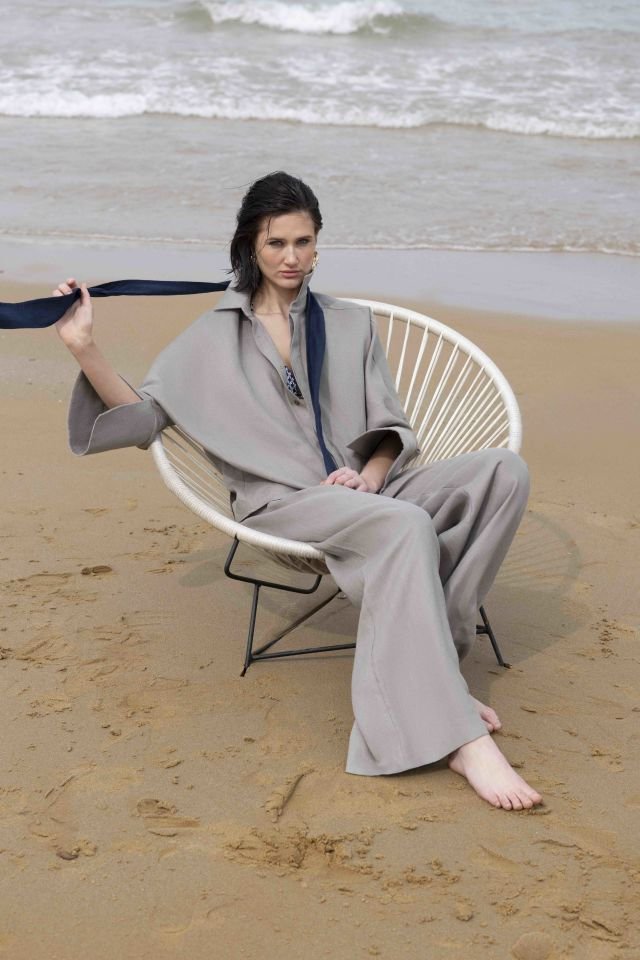 Marie Vizon Keten Pantolon