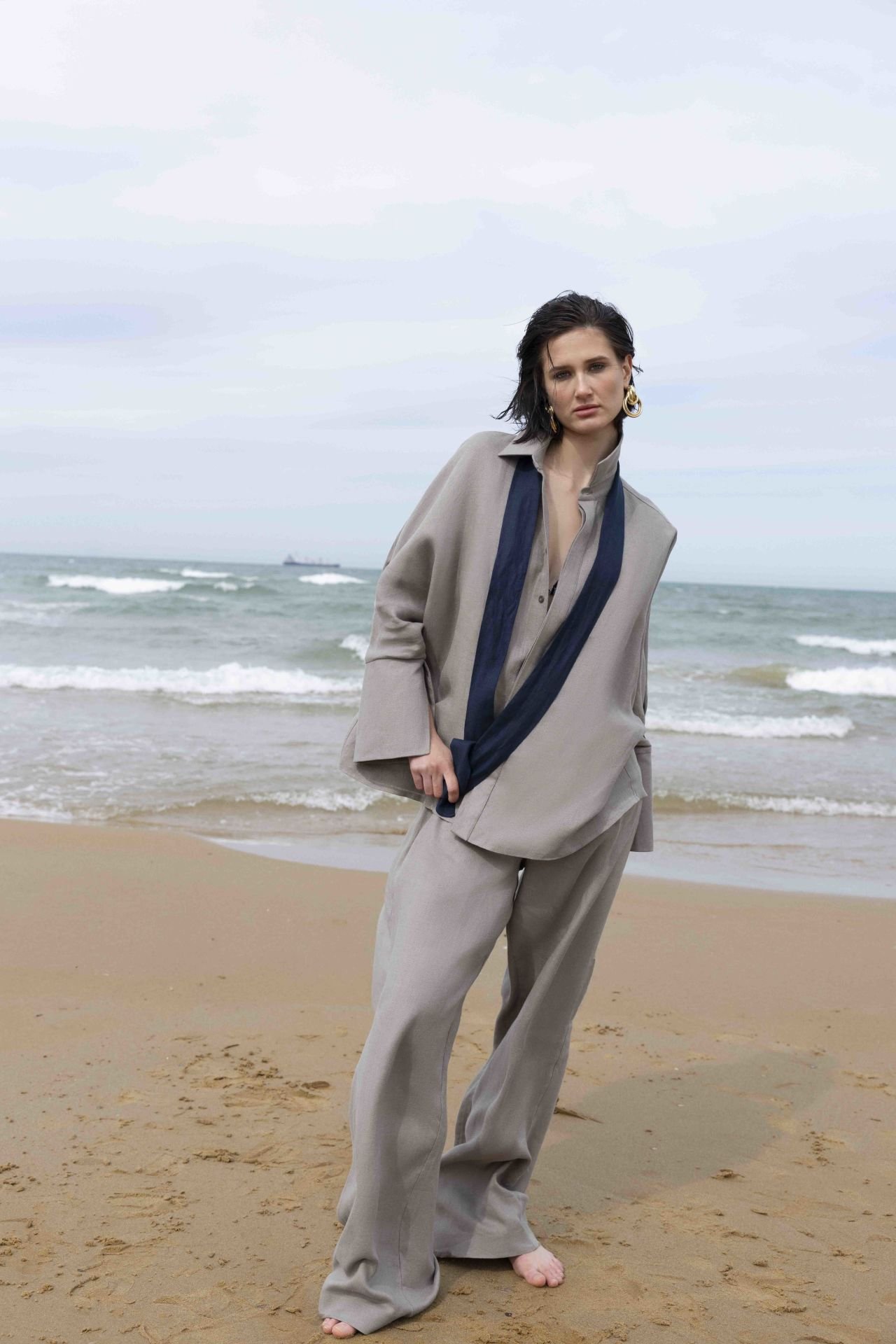 Marie Vizon Keten Pantolon
