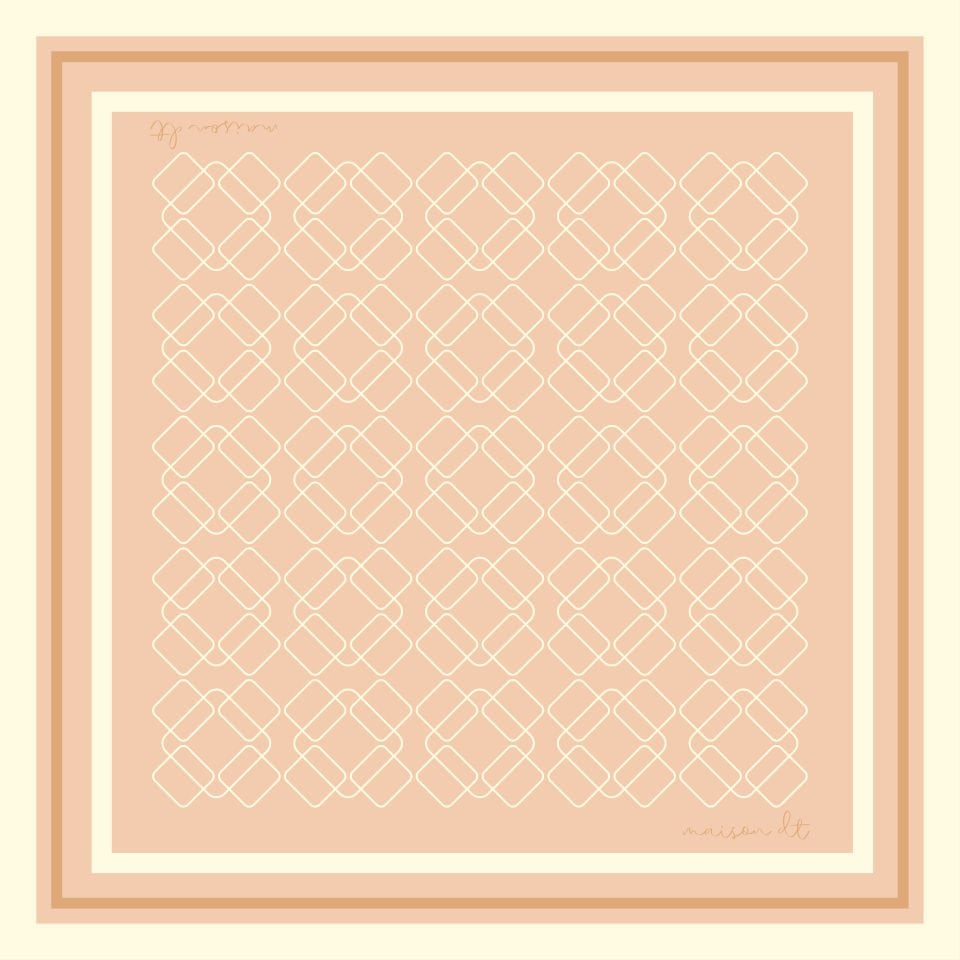 Rosa Tasarım Fular 70x70