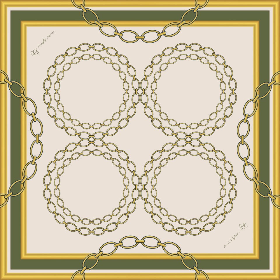 Contessa Tasarım Fular 70x70