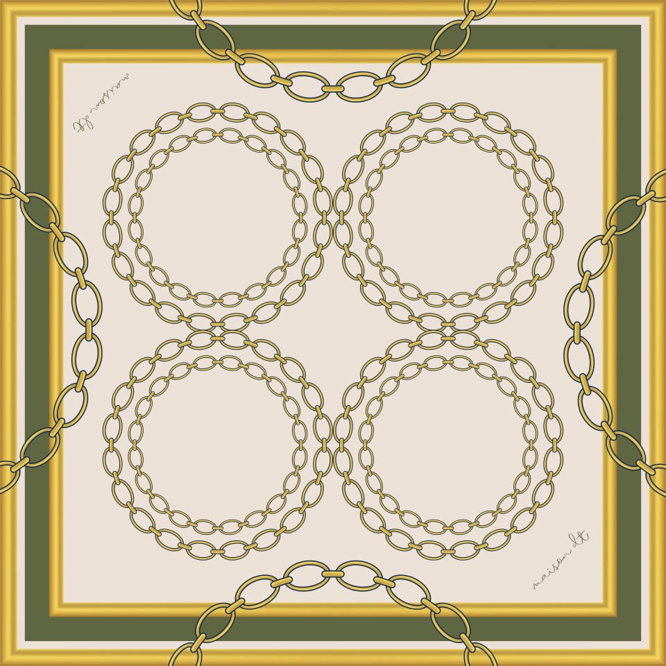 Contessa Tasarım Fular 70x70