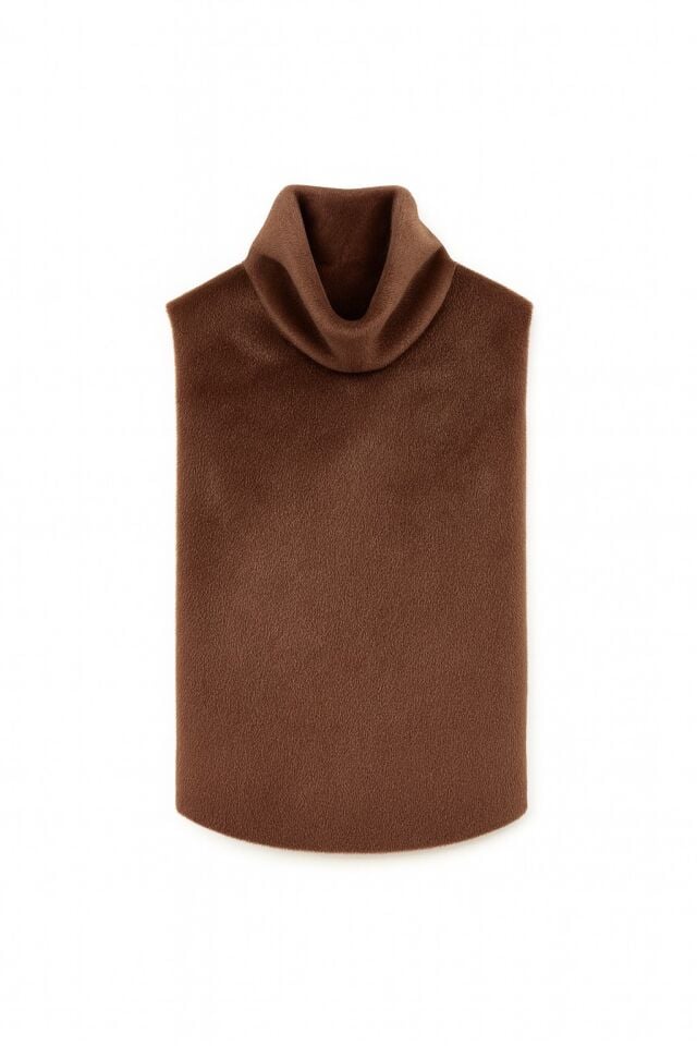 Cozy Suni Fox Kürk Pelerin